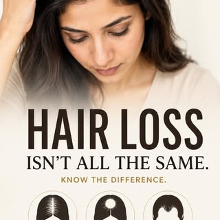 Hair Loss Isn’t One-Size-Fits-All

Hair loss can look similar, but the cause, pattern and treatment 