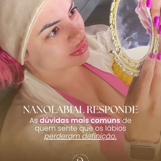 O Nanolabial não é apenas sobre cor. Em muitos casos, ele ajuda a devolver definição, suavizar peque