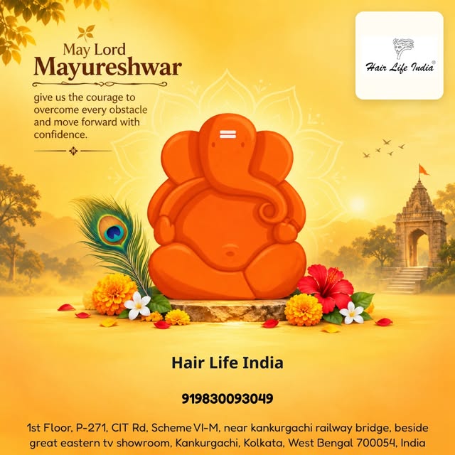 Celebrate Ganpati 2026 with Hair Life India, where expert hair patch and hair wig solutions honor Lo