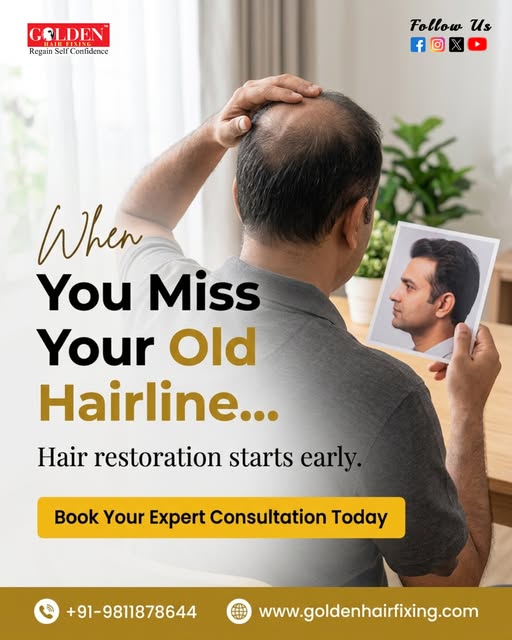 When You Miss Your Old Hairline... It's Time to Act. 💇‍♂️

Looking back at old photos and wishing y