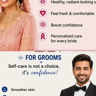 Every bride deserves skin that looks healthy, radiant, and confident.

At Dinaaz Hair & Skin Clinic,