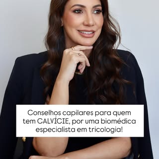 Te dizendo o que você precisa saber desde o início da calvície! 💛

Tempo é cabelo, não espere mais 