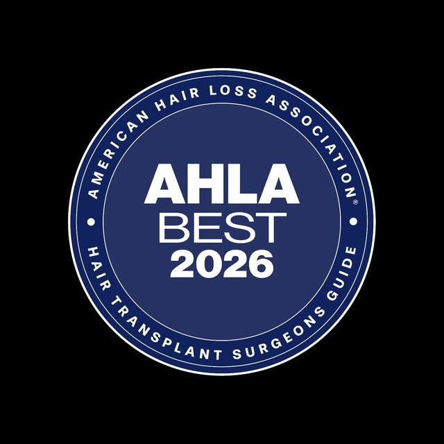 Dr. Geza Sikos is recognized by the American Hair Loss Association® as one of the 
Best Hair Transpl