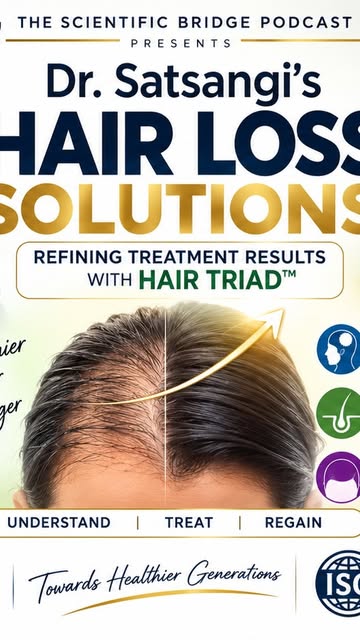 Hair Loss Treatment Beyond the Hair | Dr. Satsangi’s Hair TRIAD
What if effective hair-loss care beg
