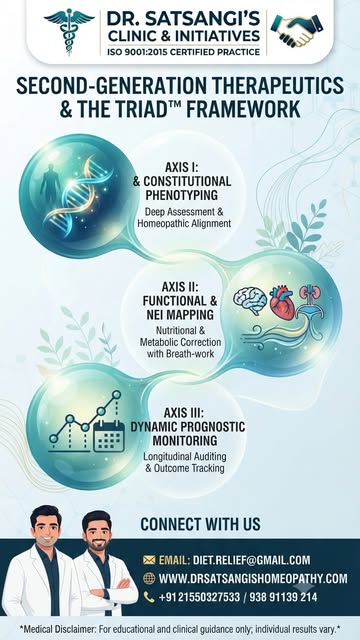 Second-Generation Therapeutics & TRIAD™ Framework
 Core Concept: Bridges classical constitutional ho