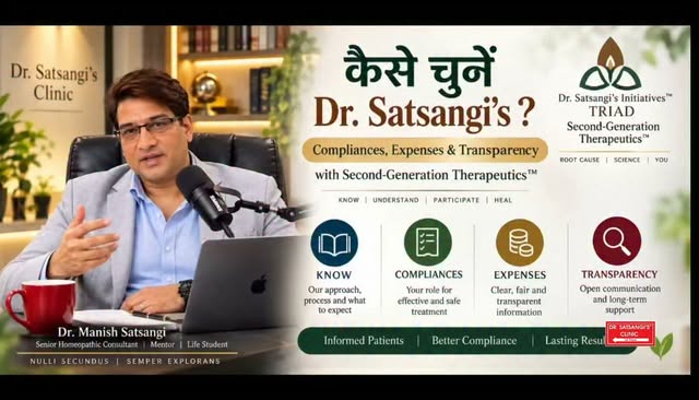 Before you join Dr. Satsangi’s treatment programs, understand what the journey requires.

Before you
