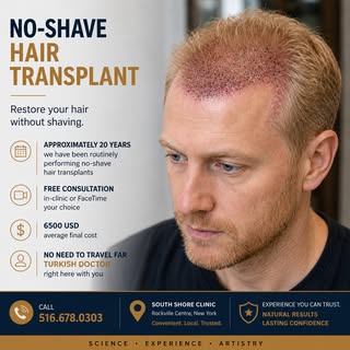 Thinking about traveling to Turkey for a hair transplant?

You may not need to. 
Dr. Roger Horioglu 