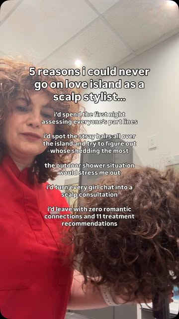 being a scalp stylist means you can technically leave work…

but unfortunately your brain is still c