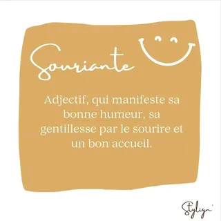 Nous débutons notre série sur les valeurs de l'institut par le sourire 😊
C'est toujours avec le sou