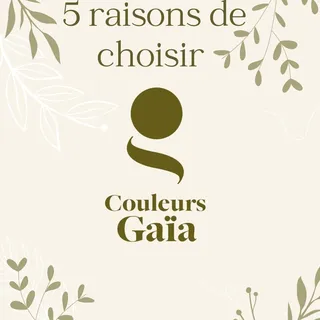 🌿 5 Raisons de Choisir la Coloration Végétale de Couleur Gaïa 🌿 

Couleur Gaïa, c'est une marque o