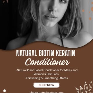 ✨ Soft. Smooth. Nourished.

Give your hair the moisture it deserves with Biotin Xtreme Hair Care Bio