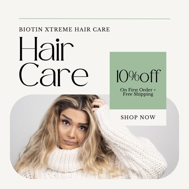 ✨ Better hair care starts with the right routine.

Discover Biotin Xtreme Hair Care—biotin-powered h