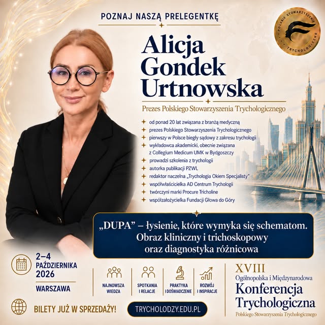 ✨ Poznaj naszą prelegentkę – Alicję Gondek-Urtnowską

Przedstawiamy kolejną prelegentkę XVIII Ogólno