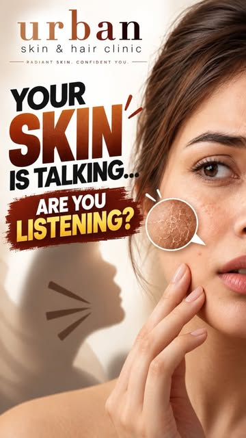 Your Skin Is Talking… Are You Listening? 🧴✨
Dryness, irritation, rough texture or sudden changes in