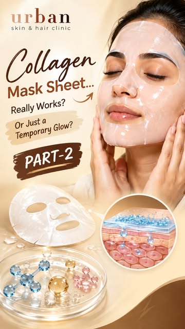 ✨ Collagen Sheet Mask: Glass Skin or Temporary Glow? — Part 2

Collagen sheet masks are everywhere—b