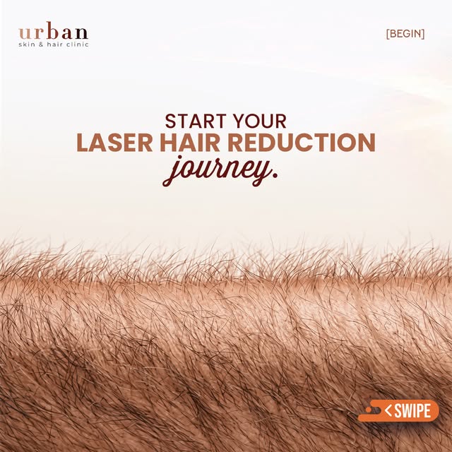 Smooth skin is a journey — not an overnight change. ✨

With Laser Hair Reduction, hair may gradually