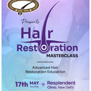 Step into the future of hair restoration with a truly immersive learning experience. ✨

AHRS India b