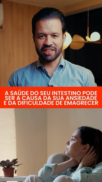 🧠 Seu intestino conversa com o seu cérebro.

E essa conexão pode influenciar:

→ Humor
→ Apetite e 