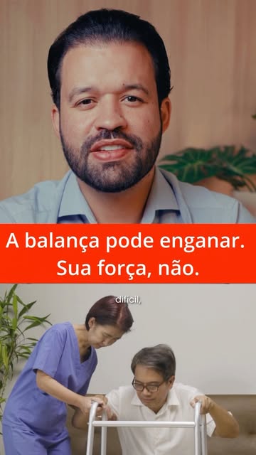 A perda de músculo pode começar silenciosamente — e a balança nem sempre mostra.

Dificuldade para l