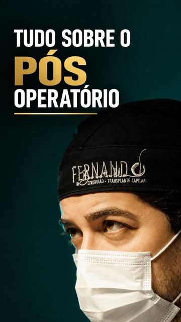 O pós-operatório de um transplante capilar é o momento que mais gera dúvidas e também o que mais cau