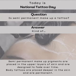 #nationaltattooday 

#semipermanentmakeup #pmu #spmu