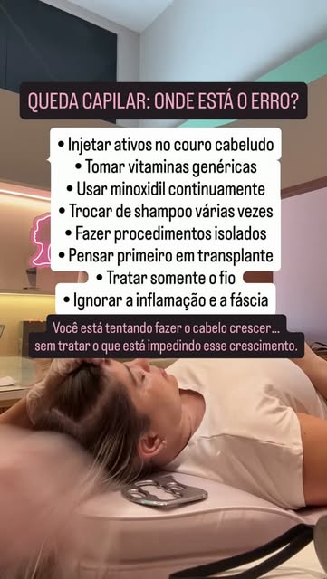 O erro não está na falta de tratamentos. Está em continuar acumulando procedimentos sem investigar o