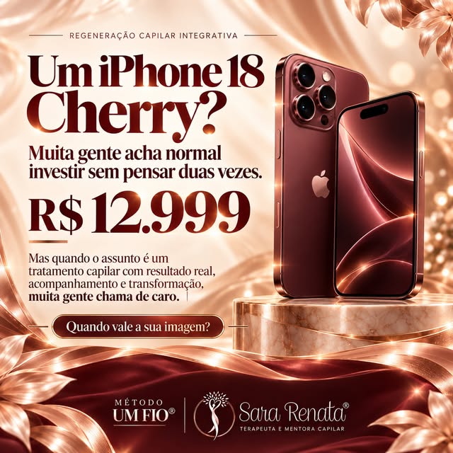 Todo mundo entende o valor de um celular premium.
De uma bolsa de luxo.
De um procedimento estético.