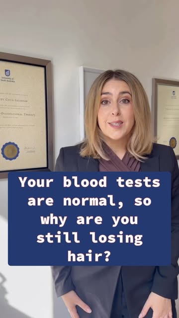 “My blood tests are normal… so why am I still losing hair?”

I hear this all the time.

Normal blood
