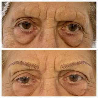 También las personas mayores pueden beneficiarse con la micropigmentación… 
¿Te atreves? 😉 Tfno.629