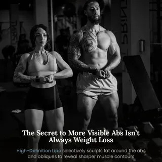 HD Liposuction goes beyond fat removal. It strategically sculpts the body to enhance your natural mu