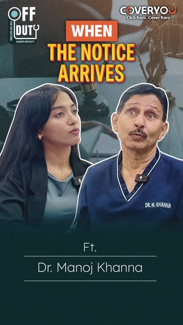 OFF DUTY
For The Doctors Always On Duty.

⚖️ When A Legal Notice Arrives | The Reality No Doctor Pla