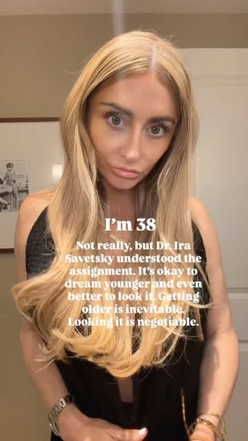 I’M 38. Not really, but six weeks post-op, @drirasavetsky has me reconsidering the math. 😂

Five th