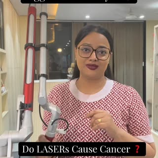 𝐒𝐜𝐚𝐫𝐞𝐝 𝐨𝐟 𝐋𝐚𝐬𝐞𝐫 ❓
Lasers are great tools to rejuvenate and treat various skin and hair 