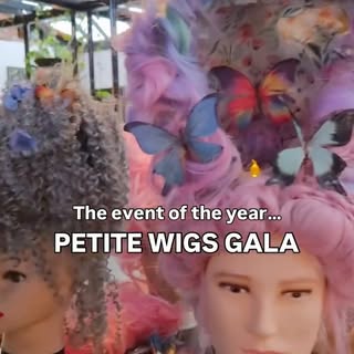 The MOST FUN wig event ever 🤩 Literally felt like superstars rocking up to the @petitewigs gala. Ce