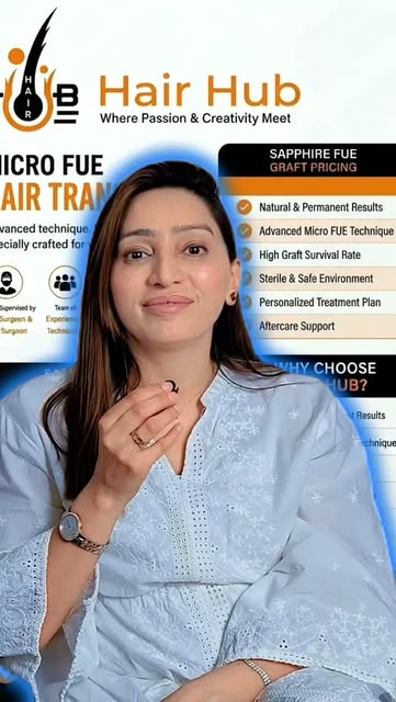 Galt ya unnatural hair transplant se pareshan hone ki zaroorat nahi! ❌

​Hair Hub par hum specialize