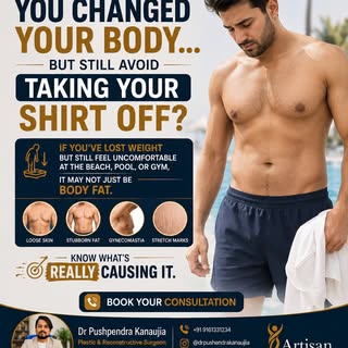 Weight Loss Ke Baad Bhi Confidence Nahi Aa Raha?

Agar weight loss ke baad bhi aap shirt utaarne ya 