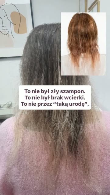 Taka jest prawda…taki stan włosów to najczęściej wcale nie jest kwestia pielęgnacji. To nie jest kwe