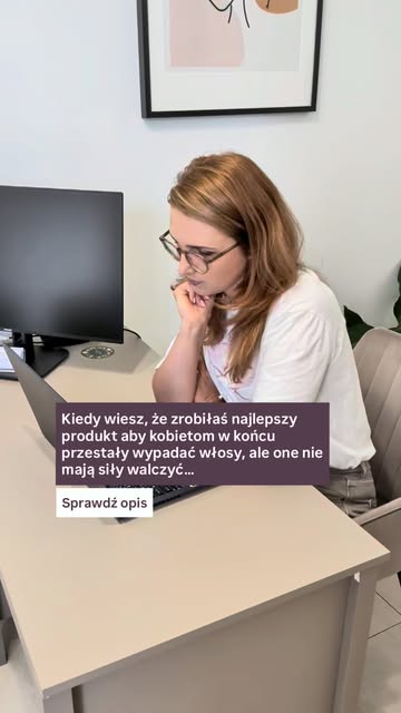 Czasami najtrudniejszą częścią mojej pracy nie jest znalezienie przyczyny wypadania włosów tylko prz