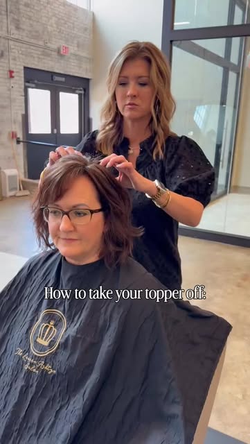 Taking your topper OFF correctly is just as important as putting it on. 👀

At the end of the day, d