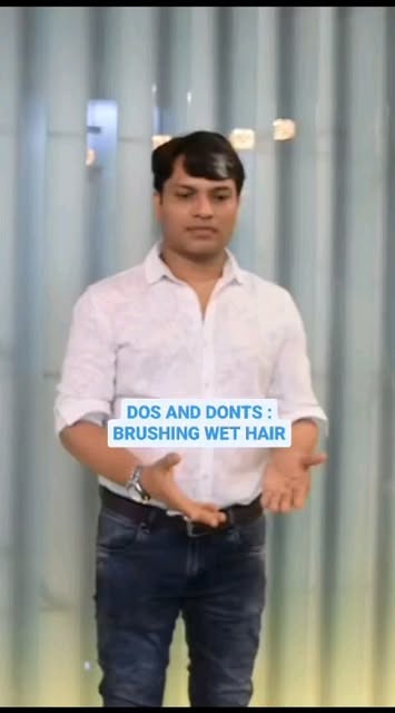 Dr. Chandrashekhar Singh, Hair Transplant Surgeon & Dermatologist, unravels the mystery of brushing 