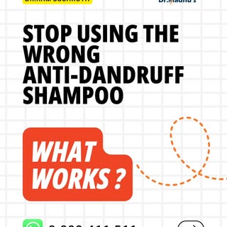 Flakes not improving even after anti-dandruff shampoo?
You’re probably using the wrong one for your 