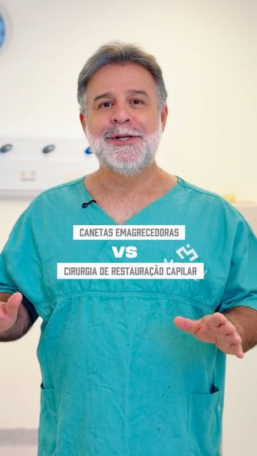 O assunto hoje é segurança no transplante capilar e canetas emagrecedoras.

Medicamentos como Ozempi