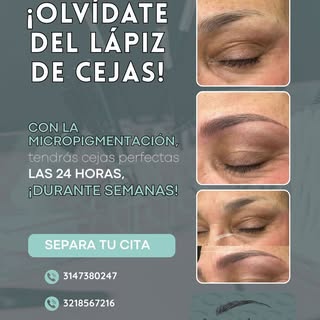 Olvídate del lápiz!✨ Luce unas cejas perfectas, definidas y naturales todos los días.
Despídete del 