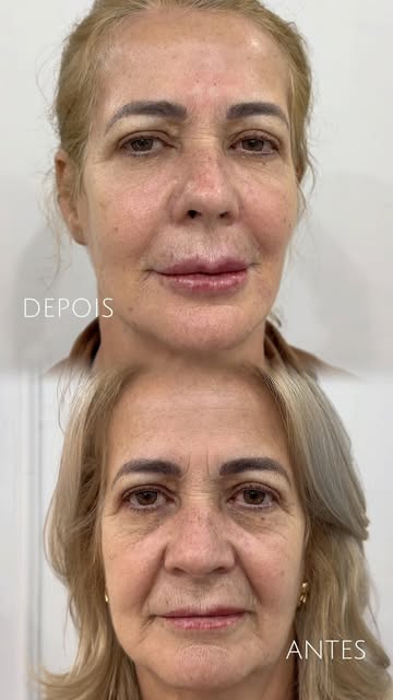 Menos produto, mais planejamento: o segredo do rejuvenescimento natural.✨
 
Quando essa paciente che