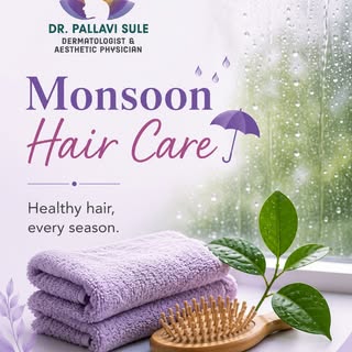 🌧️ Monsoon Hair Care: Because Your Scalp Needs Seasonal Care Too! 💜

The rains may feel refreshing