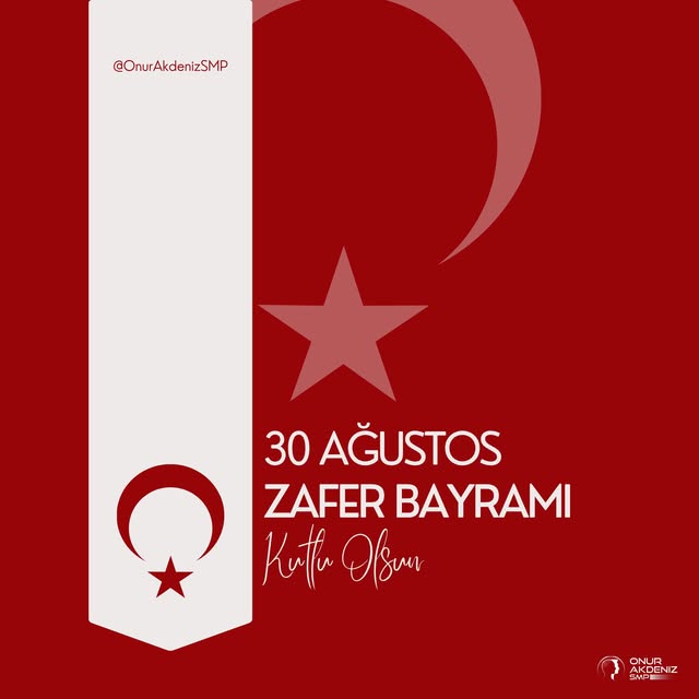 30 Ağustos Zafer Bayramımız kutlu olsun! 🇹🇷

Bağımsızlık mücadelemizin zaferle taçlandığı bu anlam