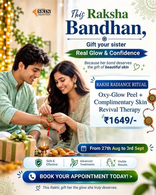 This Raksha Bandhan, Gift Your Sister Real Glow & Confidence! ✨

Because her bond deserves the gift 
