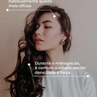💡 #ScalpTips
Nas mulheres, a queda de cabelo tende a ser mais difusa, espalhada por todo o couro ca
