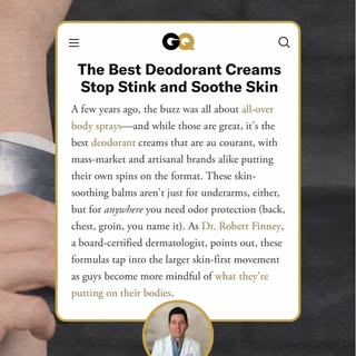 Cold Weather + Sensitive Pits ≠ skip deodorant.

Featured in @gq on why balm formulas can be the sma
