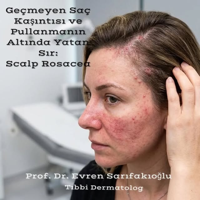Rosacea, yani halk arasında bilinen adıyla "Gül Hastalığı", genellikle yüzde kızarıklık ve sivilcele